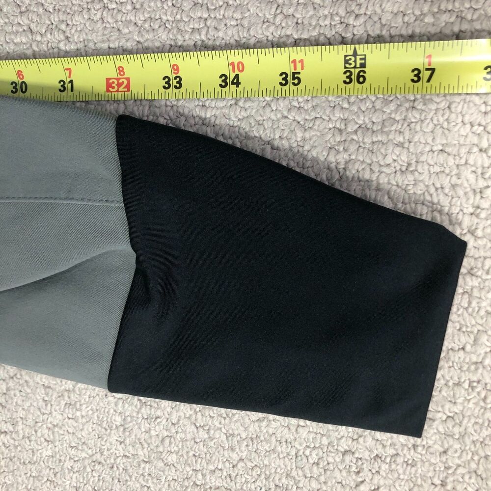 Animo Breeches Womens Gray Size IT 50 Knee Grip Italy Horse Riding READ - Picture 13 of 15